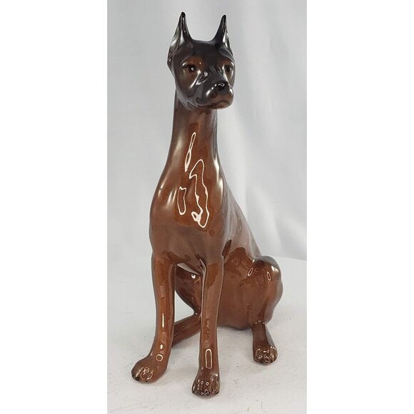 Hagen Renaker DW Doberman Diana Figurine Dog Designer Workshop RARE HTF - Picture 2 of 12